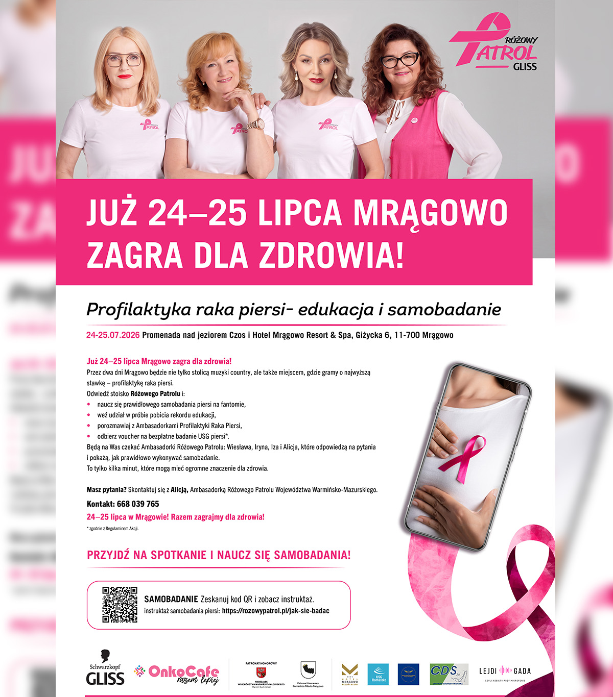 Plakat. Akcja Profilaktyczna w Mrągowie. Plakat. Akcja Profilaktyczna w Mrągowie.